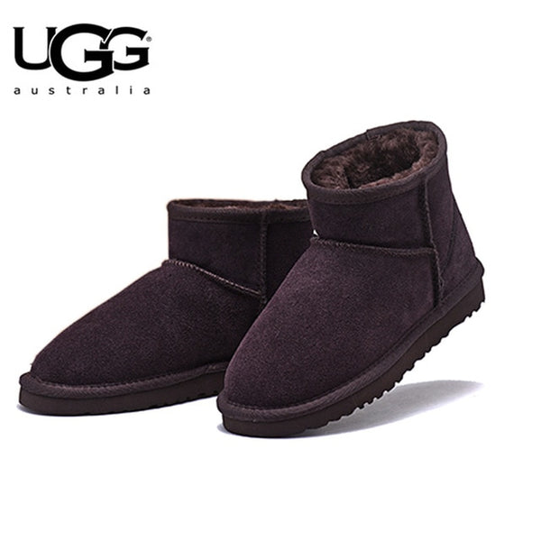 UGG Boots 5854 Ugged Women Boots Snow Shoes Fur Warm Winter Boots Women's Classic Short Sheepskin Snow Boot UGG With Fur