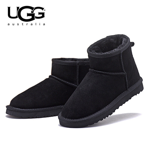 UGG Boots 5854 Ugged Women Boots Snow Shoes Fur Warm Winter Boots Women's Classic Short Sheepskin Snow Boot UGG With Fur