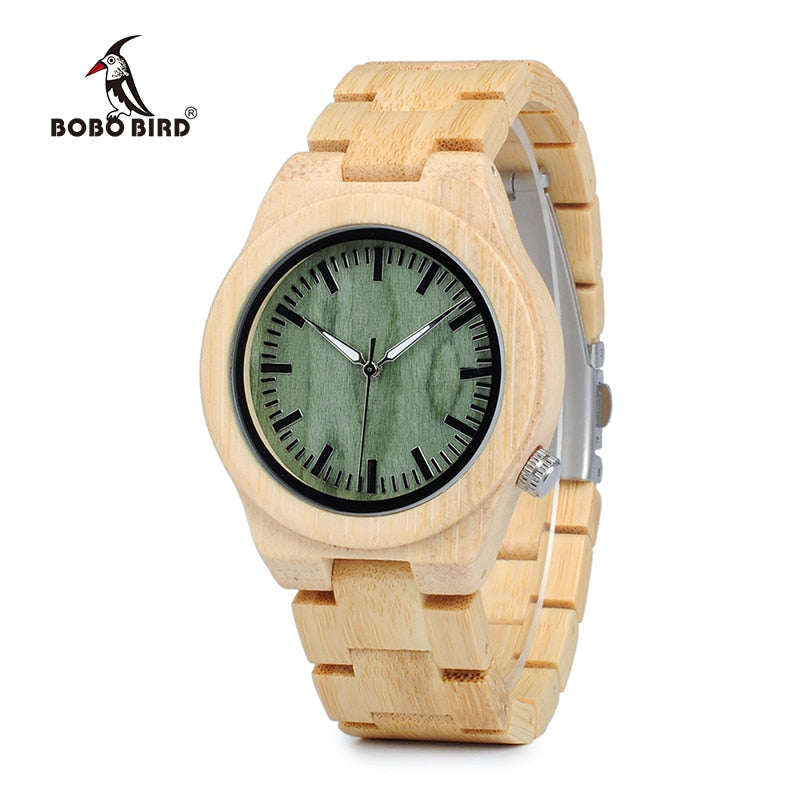 BOBO BIRD WP12 Hot Bamboo Wood Watch for Women Brand Design 4 O'clock Lug Wooden Face Quartz Watches as Gift OEM Dropshipping