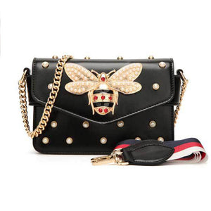 Brand Bag Women Messenger Bags Little bee Handbags crossbody bags for Ladies Shoulder Bag White Black Pink Red